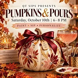 Pumpkins & Pours: A Fall Sip & Paint Experience