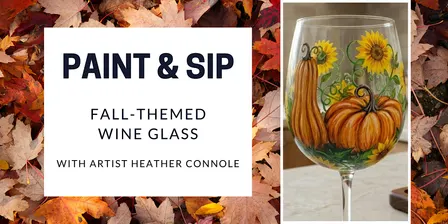 Fall-Themed Paint & Sip with Artist Heather Connole