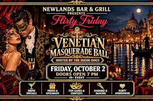 Flirty Friday “Venetian Masquerade Ball”