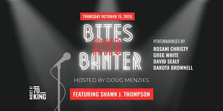 Bites & Banter: A Night of Comedy at 70 King