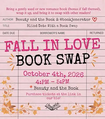Fall In Love Blind Date w/ a Book Swap