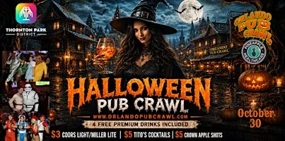 Halloween Pub Crawl FRIDAY OCT 30(THORNTON PARK)