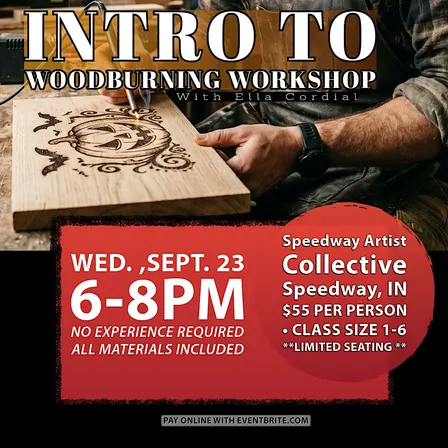 Intro to Woodburning with Ella Cordial
