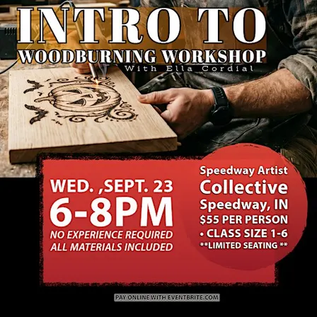 Intro to Woodburning with Ella Cordial
