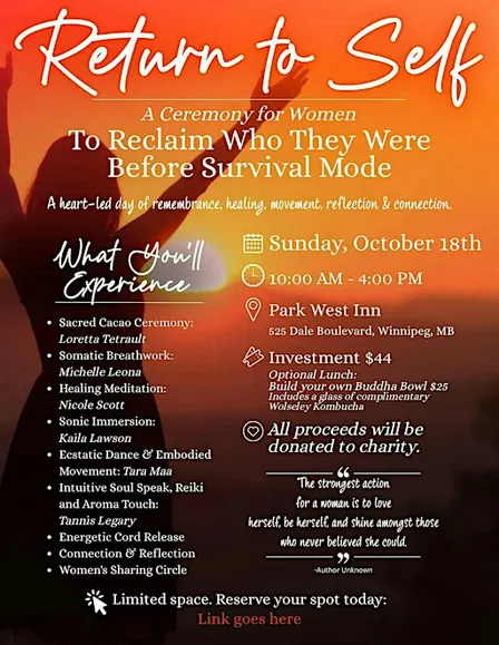 Return to Self - A Ceremony for Women