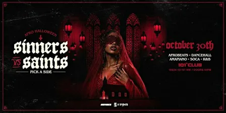 SINNERS VS SAINTS: Afro-Caribbean Halloween Experience