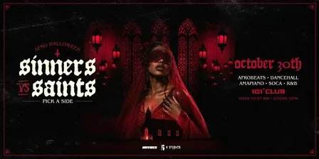 SINNERS VS SAINTS: Afro-Caribbean Halloween Experience