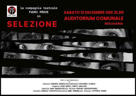SPETTACOLO TEATRALE 'SELEZIONE'