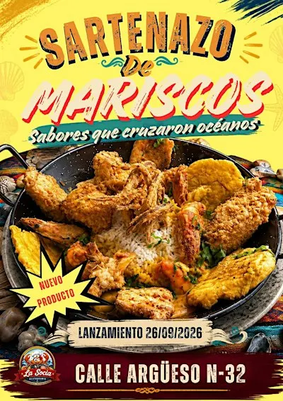 LANZAMIENTO SARTENAZO MARISCOS