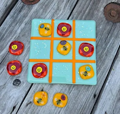 Tic Tac Toe Fused Glass Class