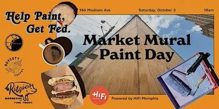 Memphis Public Market Paint Day