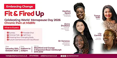 Fit & Fired Up: Perimenopause & Menopause Day in Edinburgh