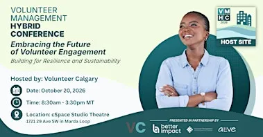 Calgary Volunteer Management Hybrid Conference (VMHC) 2026