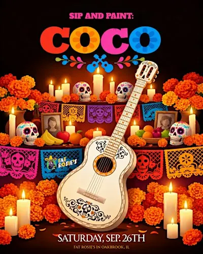 COCO DISNEY: Sip and Paint