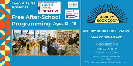 FREE WEDNESDAY After School Programming for Student Writers