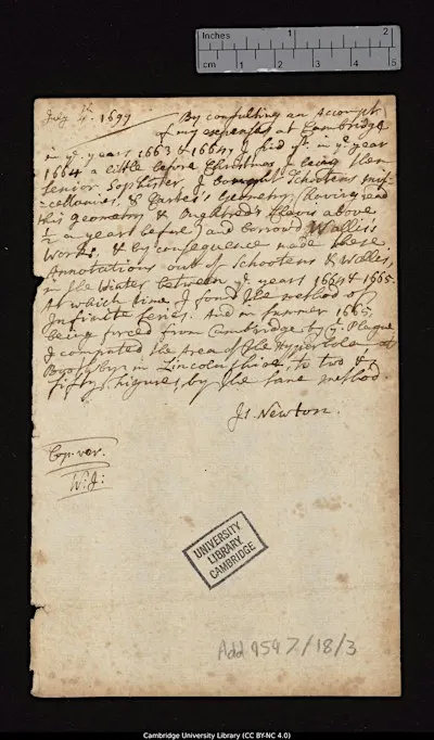 The Sociability of Paper and Isaac Newton’s Archive with Scott Mandelbrote