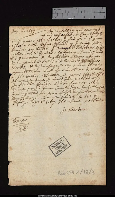 The Sociability of Paper and Isaac Newton’s Archive with Scott Mandelbrote