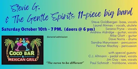 STEVIE G & THE GENTLE SPIRITS BIG BAND