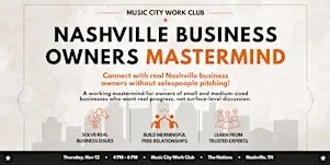 Nashville Business Owners Mastermind