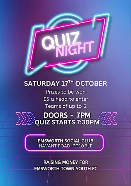 Emsworth Youth FC Quiz Night