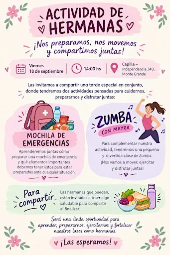 Actividad de Hermanas