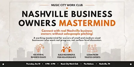 Nashville Business Owners Mastermind
