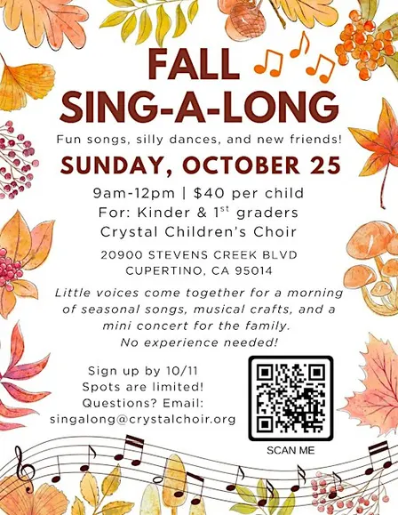 Fall Sing-A-Long