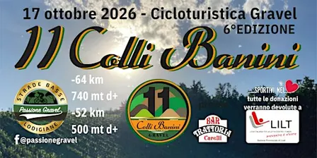 11 Colli Banini gravel -  6° edizione