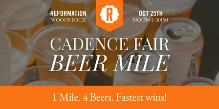 Cadence Fair Beer Mile