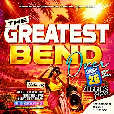 The Greatest BendOver Day Party! [FREE MIMOSAS TIL 6PM]