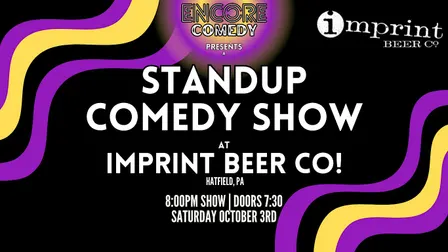 Standup Comedy at Imprint Beer Co! (Hatfield, PA)