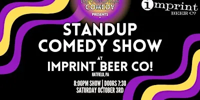 Standup Comedy at Imprint Beer Co! (Hatfield, PA)