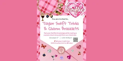 Taylor Swift Trivia and Charm Bracelet Night