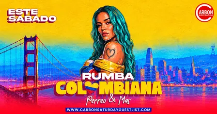 Este Sábado • Rumba Colombiana @ Carbon Lounge SF • Free Entrance