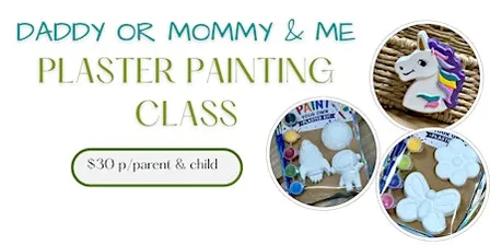 Mommy or Daddy & Me Paint Workshop at Seaside Shoppes