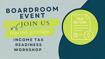 TAX READY: A Tax Prep Workshop for Business Owners
