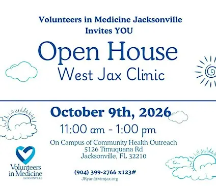 Volunteers in Medicine Jacksonville, Inc West Jax Open House