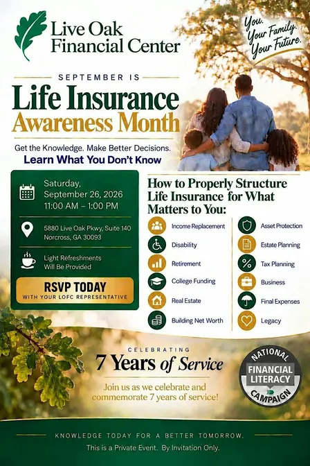 Life Insurance Awareness Month Event