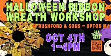 Halloween Ribbon Wreath Workshop