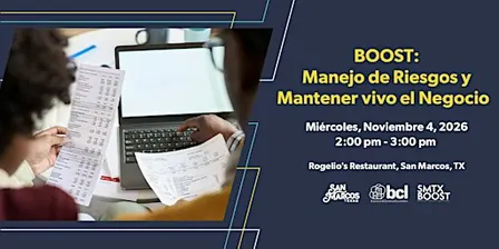 BOOST: Manejo de Riesgos y Mantener vivo el Negocio