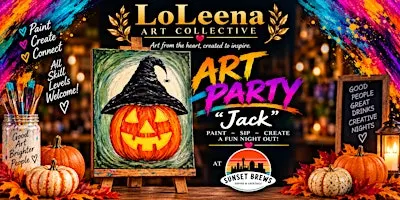 LoLeena Art Collective Art Party - Paint "Jack"