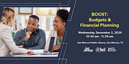 BOOST: Budgets & Financial Planning