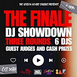 THE VISION BOARD EXHIBIT - HALLOWEEN DJ BATTLE!
