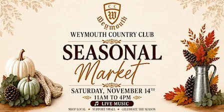 Seasonal Market at Weymouth Country Club