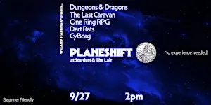 Planeshift! RPGs @ Stardust