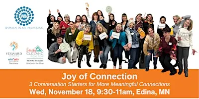 Joy of Connection: 3 Conversation Starters for More Meaningful Connections