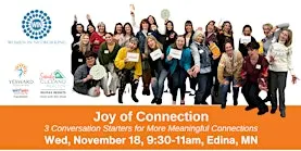 Joy of Connection: 3 Conversation Starters for More Meaningful Connections
