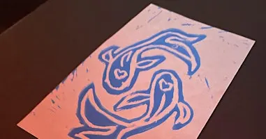 Linocut Workshop @ The Junction Kitchen with Bear Paw Creative