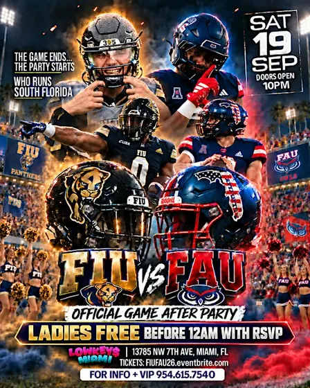 FAU vs FIU: The Official Game After Party