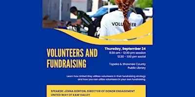 AFP September Meeting :: Volunteers and Fundraising